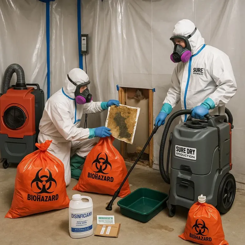 Contaminated Water Handling Protocols process in Highland, AR
