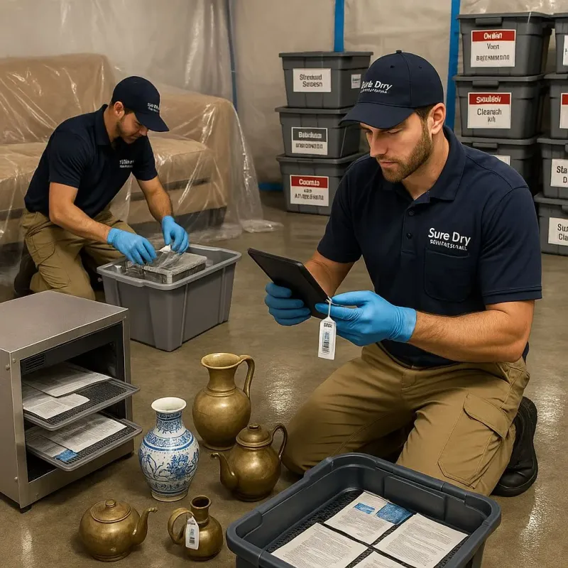 Content Protection and Restoration process in Highland, AR