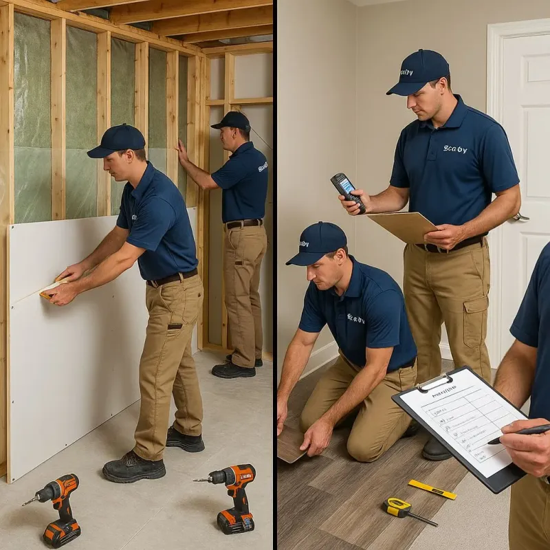 Repairs and Reconstruction process in Highland, AR