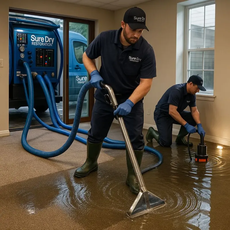 Water Extraction and Removal process in Highland, AR